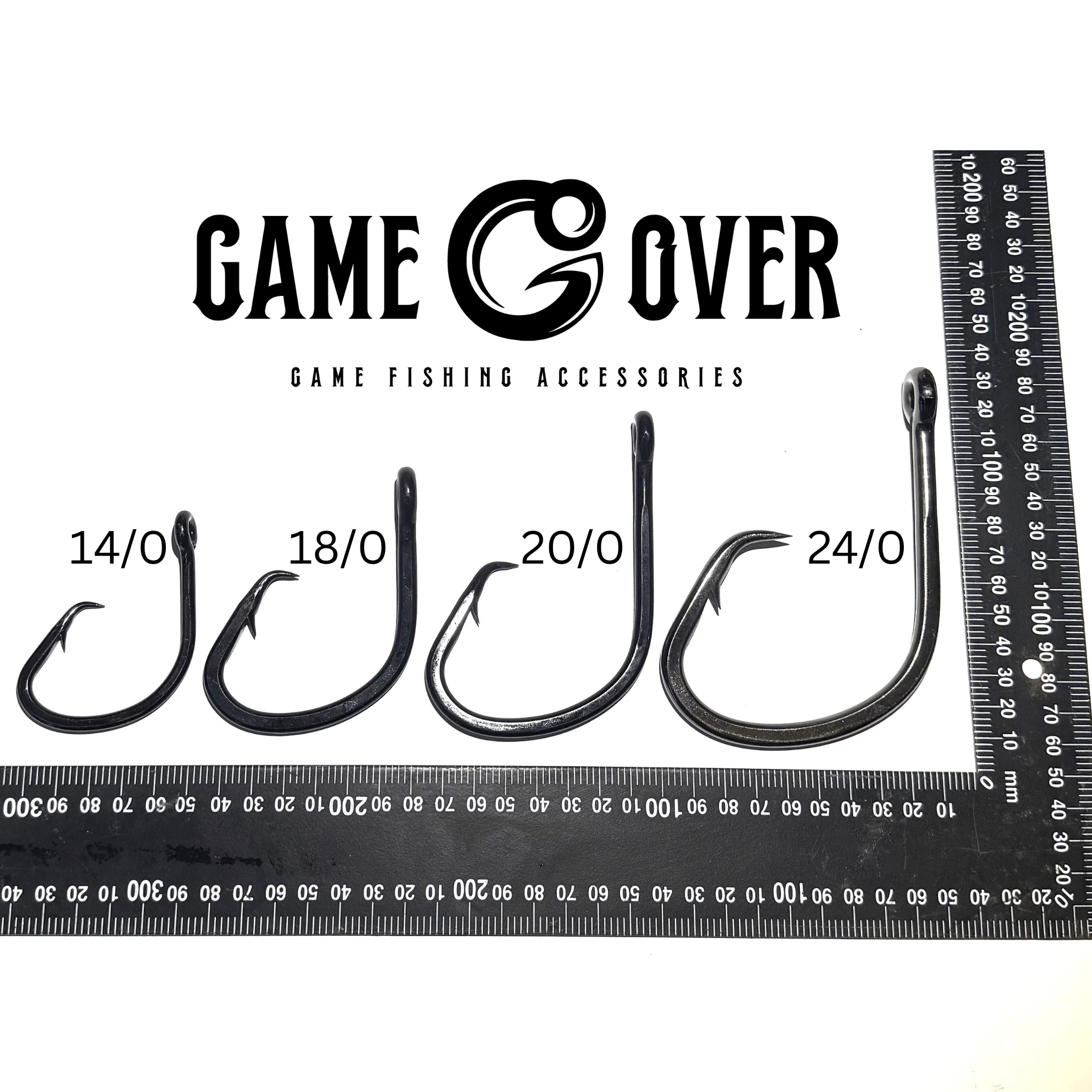circle hooks vs j hooks shark fishing Heavy Duty Land-Based Shark Trace- Nylon Coated 700lb – GameOverFishing