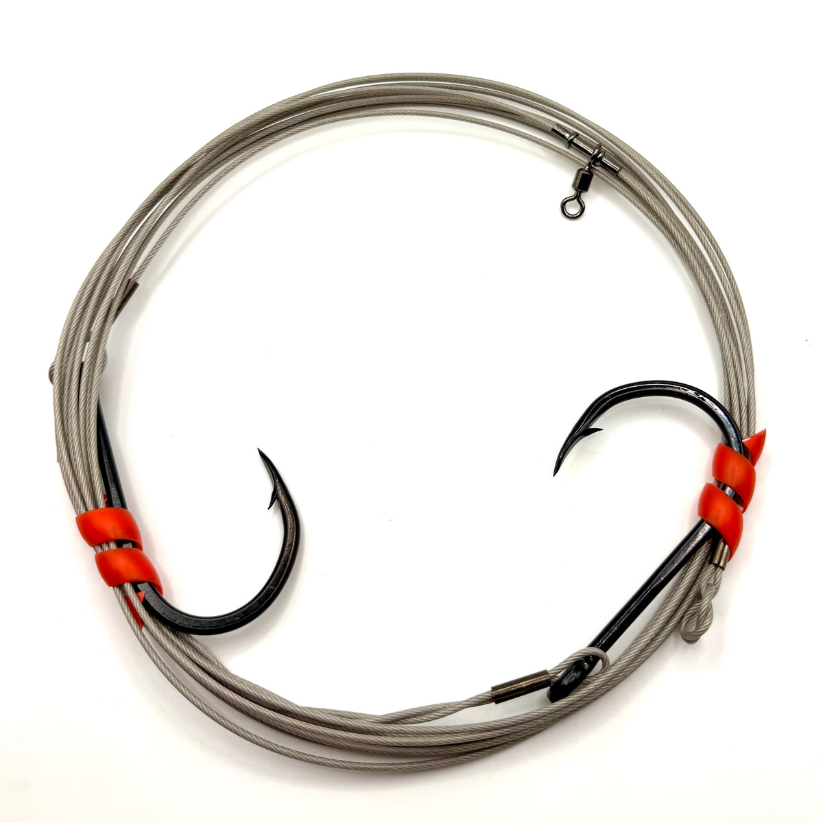 Devil Series- Double Devil Land-Based Shark Trace- Nylon Coated 400lb 5m