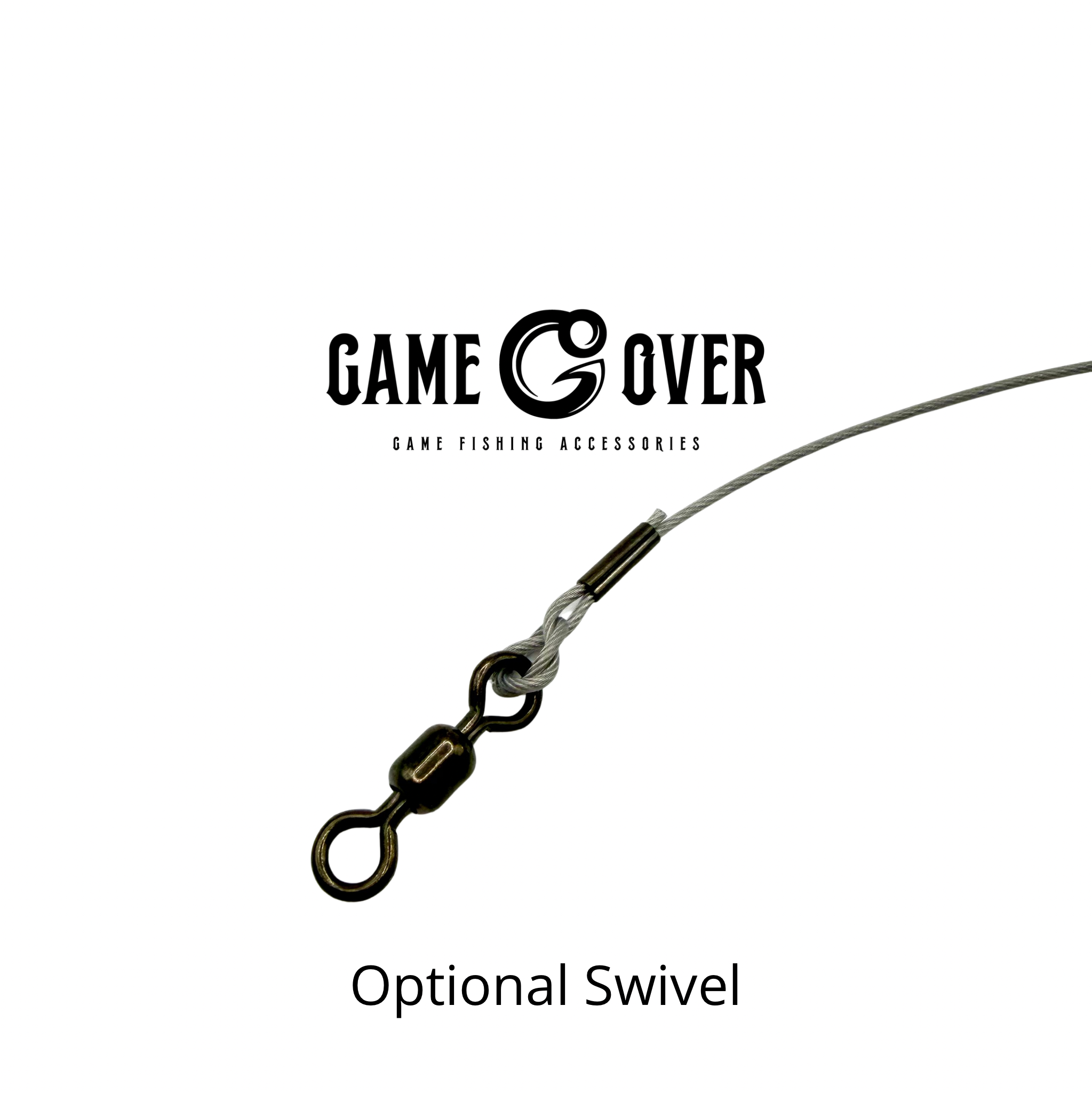 Devil Series- Double Devil Land-Based Shark Trace- Nylon Coated 400lb 5m