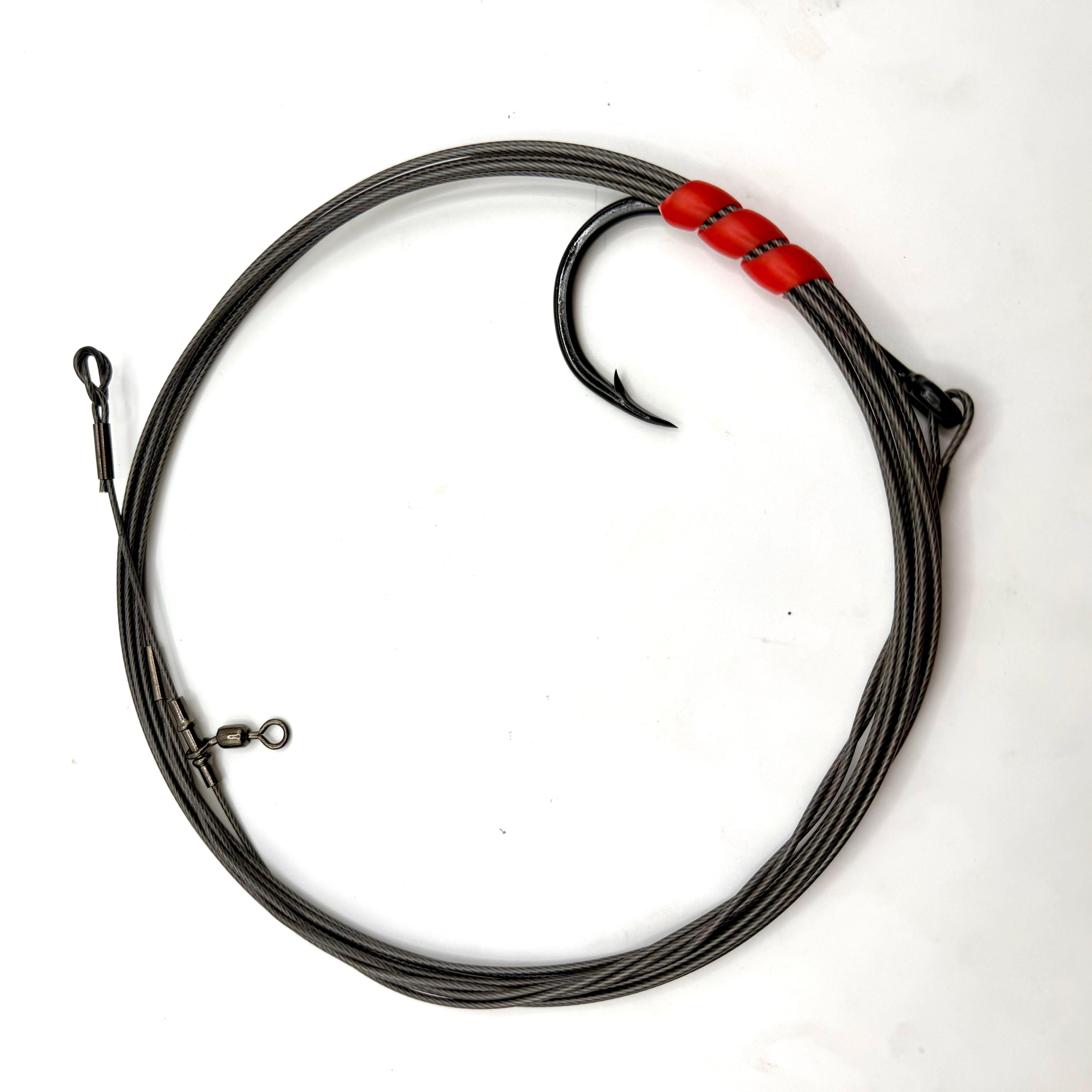Devil Series- Land-Based Shark Trace- Carbon Coated 400lb 5m