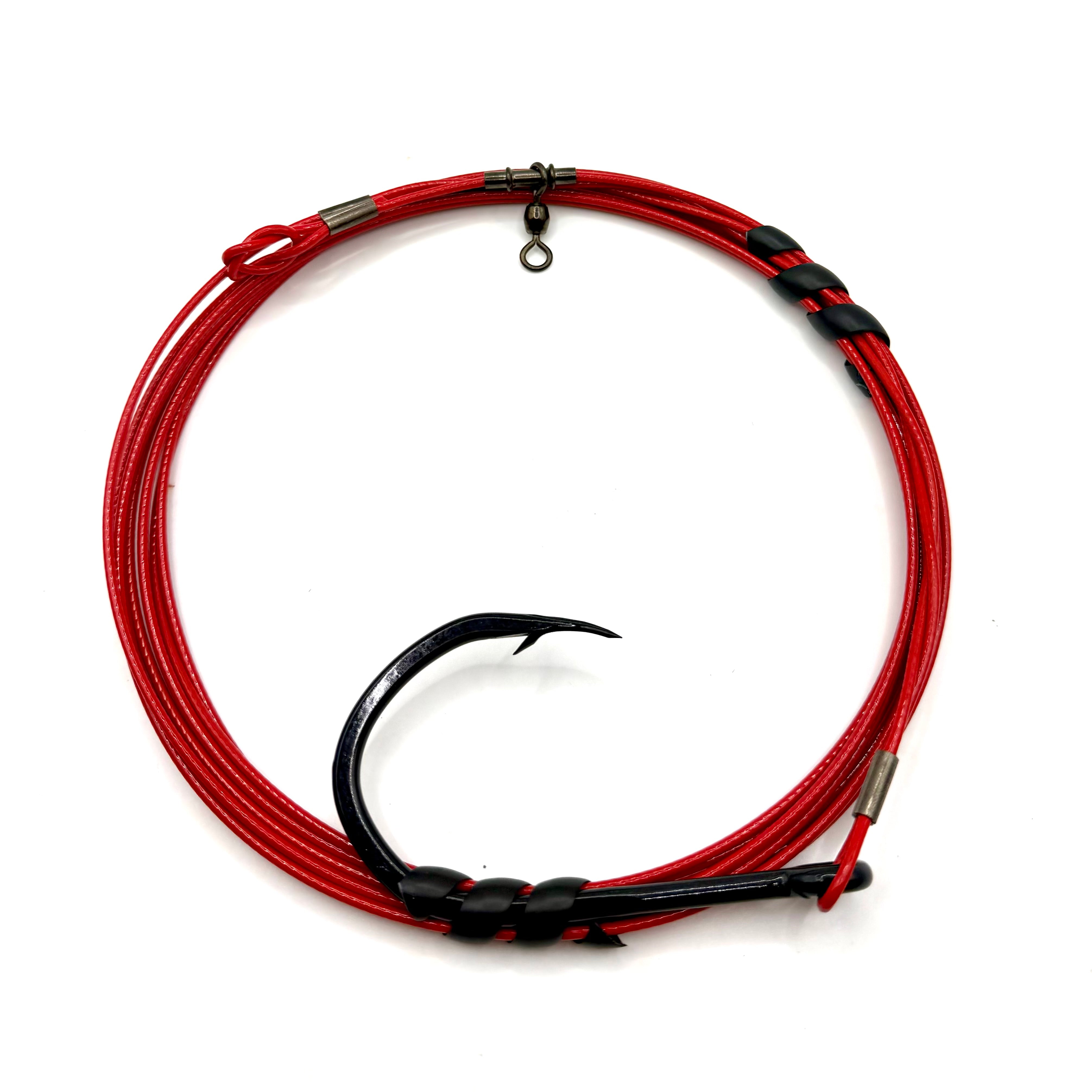 Devil Series- Land-Based Shark Trace- Nylon Coated 700lb 5m