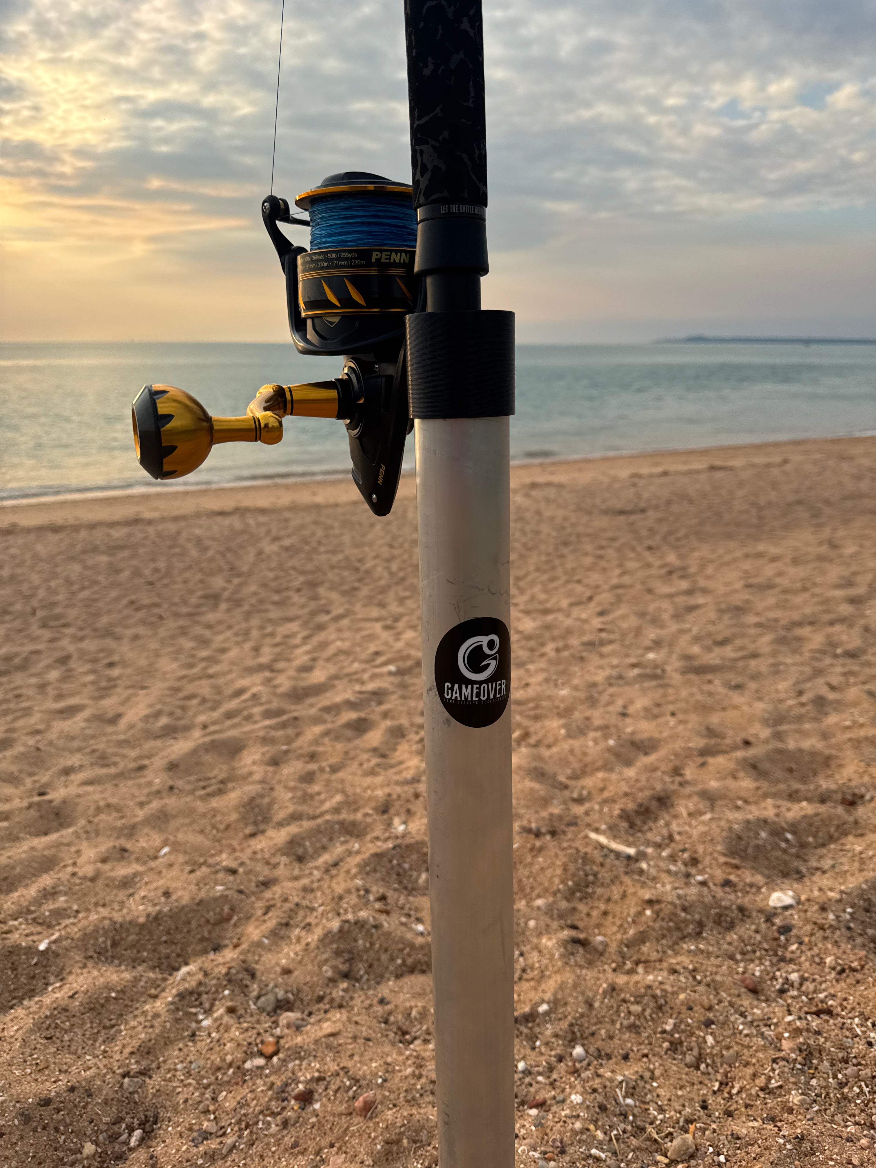 GameOver Spin Sand Spike- Mill Finish – GameOverFishing