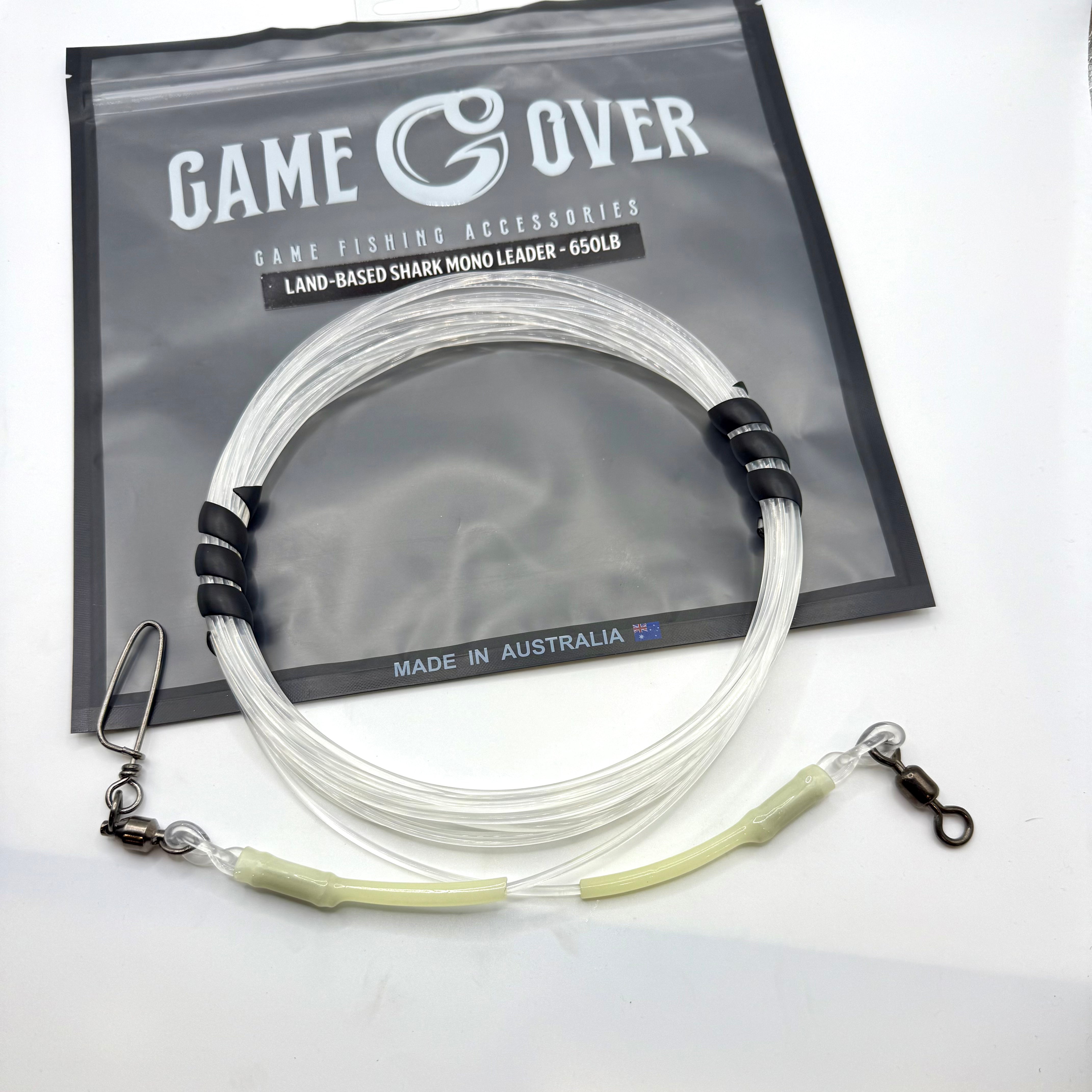 Single Drop Leader Heavy-Duty Pre-Trace Mono Leader – GameOverFishing