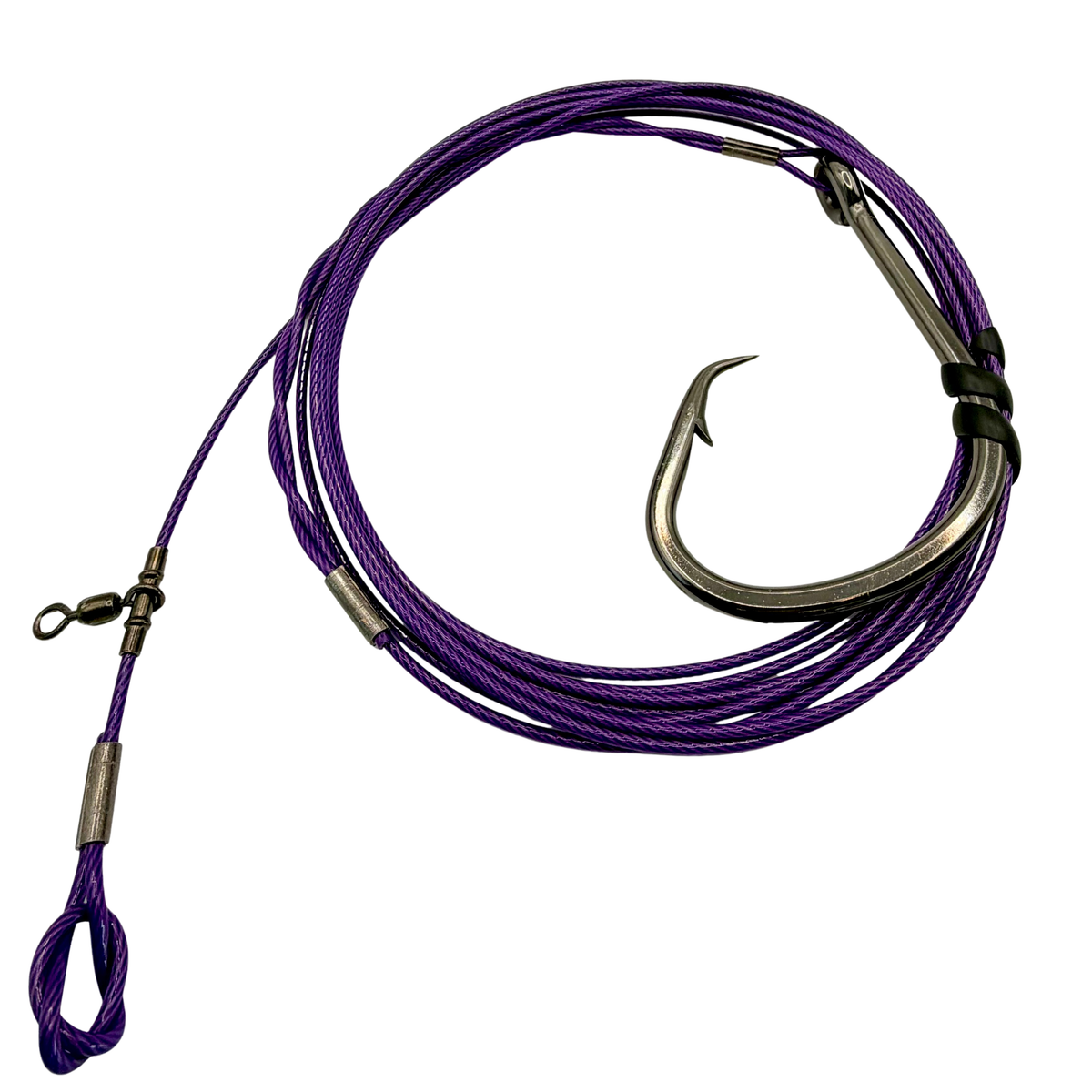 1000lb Land-Based Shark Trace, Nylon-Coated 1000lb, 5m